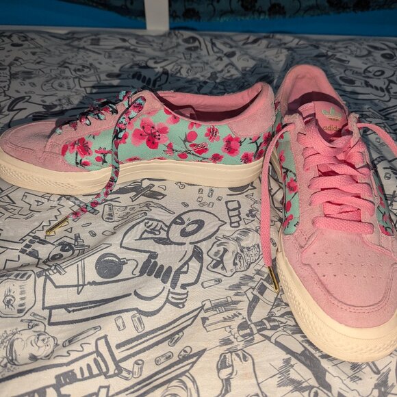 RARE Limited Edition Adidas x Arizona Tea Green Tea Sneakers - Picture 1 of 9